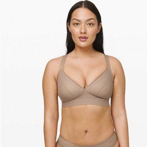 LULULEMON Awake to Lace Bra Nude Soft Sand 34C